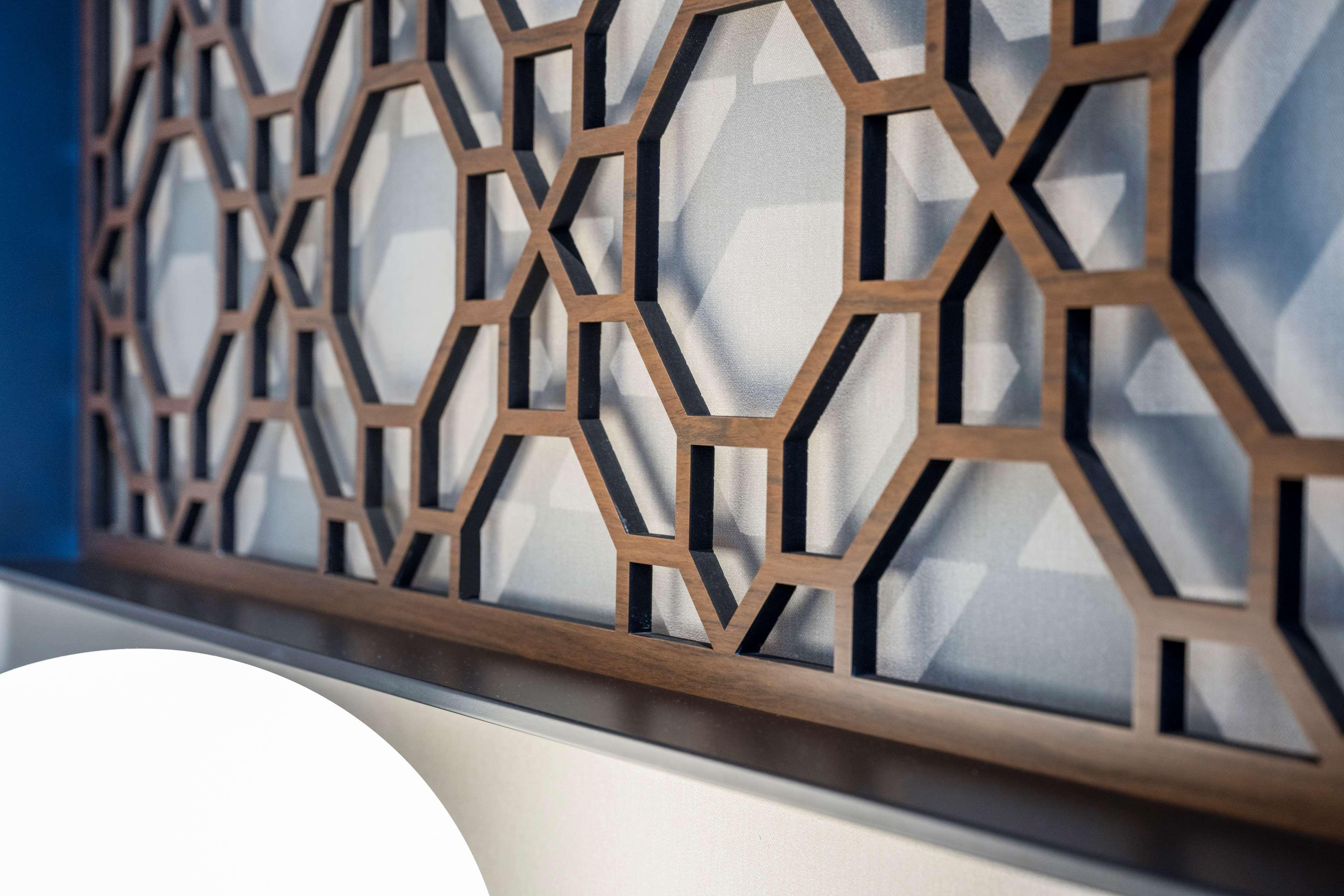 Aleph Doha Residences, Curio Collection By Hilton Exterior foto Detail of the screen
