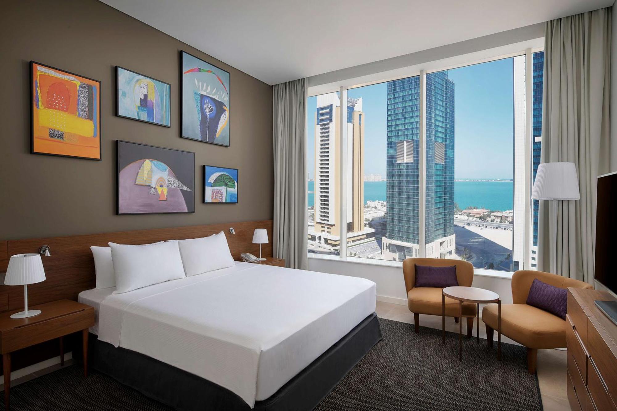 Aleph Doha Residences, Curio Collection By Hilton Exterior foto