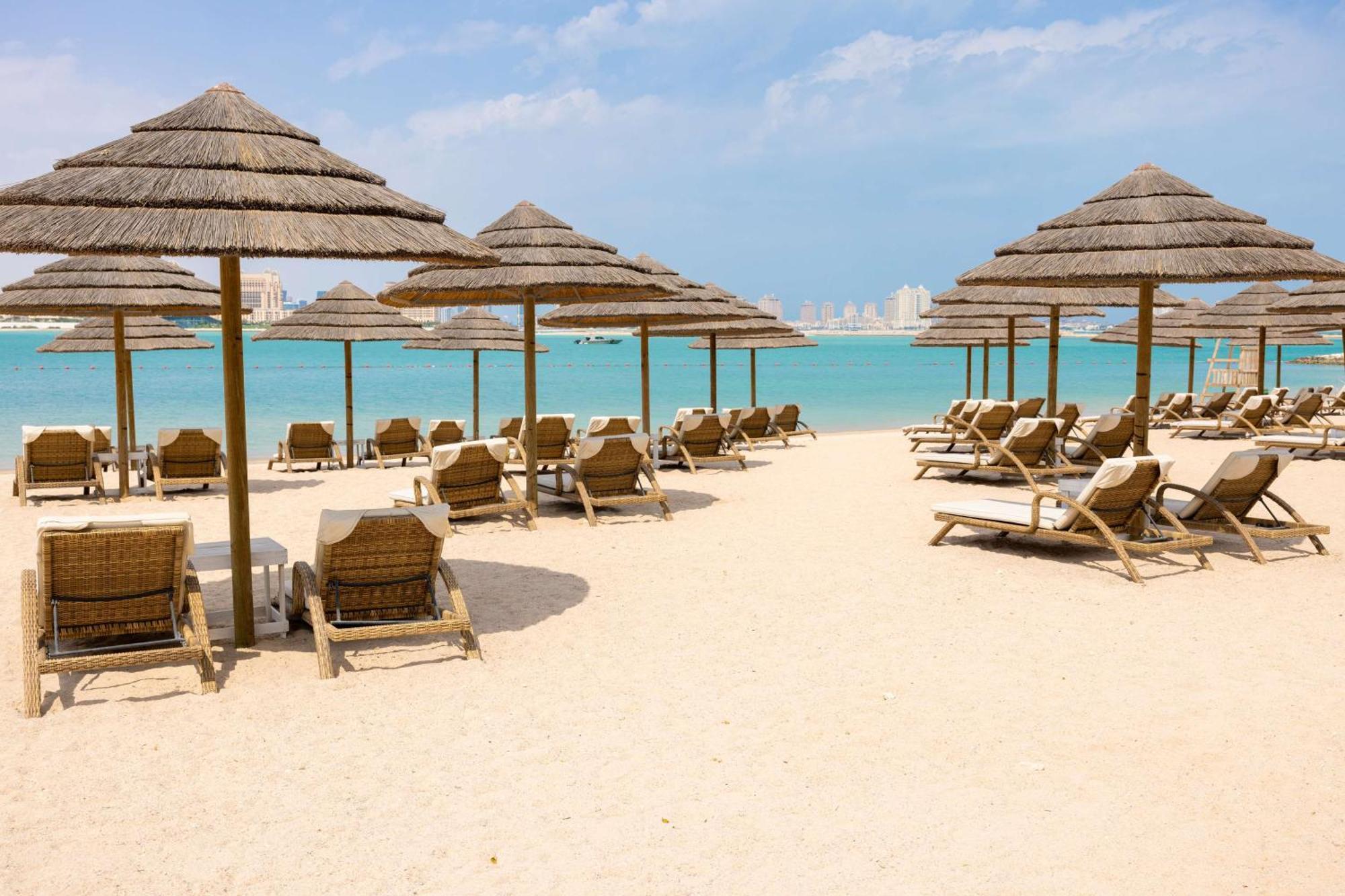 Aleph Doha Residences, Curio Collection By Hilton Exterior foto Beach at Jumeirah Islands